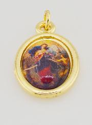 Medalha Maria Desatadora dos Nós Dourada - 25mm