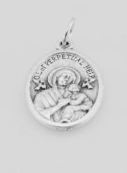 Medalla de la Virgen del Perpetuo Socorro - 22 mm