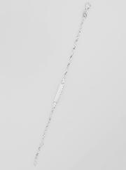 Pulsera de identidad para bebé en plata de ley 925 - 15 cm