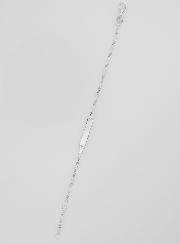 Pulsera de bautismo infantil en plata - 15 cm