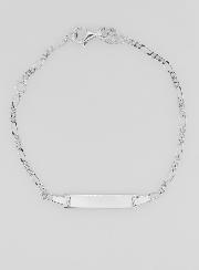 Pulsera de bautismo infantil en plata - 15 cm