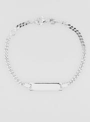 Pulsera de identidad para bebé en plata de ley 925 - 16 cm