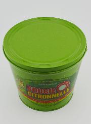 Vela Citronela Balde Metal - Verde