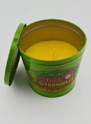 Vela Citronela Balde Metal - Verde