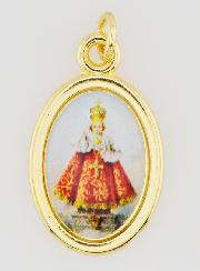 Medalha Menino Jesus de Praga - 25mm