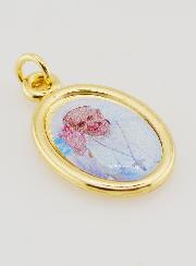 Medalha do Papa Francisco Dourada - 25mm