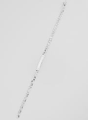 Pulseira Homem em Prata - Malha 4mm