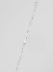 Pulseira Homem em Prata - Malha 4mm