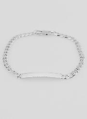 Pulseira Homem em Prata - Malha 4mm