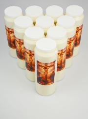 Juego de 10 velas de novena de la Pasión de Cristo