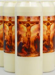 Juego de 10 velas de novena de la Pasión de Cristo