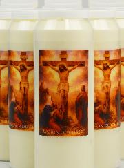 Juego de 20 velas de novena de la Pasión de Cristo