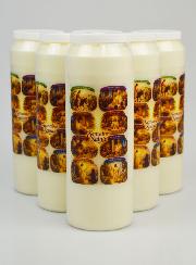 Juego de 6 velas para la novena de Semana Santa