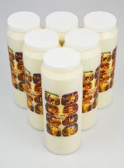 Juego de 6 velas para la novena de Semana Santa