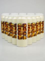 Lote de 20 Velas de Novena Semana Santa
