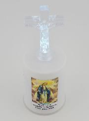 Vela de Iglesia con LED Virgen Milagrosa