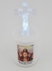 Vela de Iglesia LED - Sagrado Corazón de Jesús
