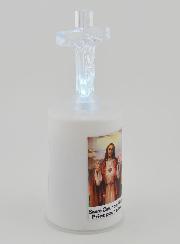 Vela de Iglesia LED - Sagrado Corazón de Jesús