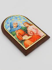 Icono de Santa Ana - 10 cm