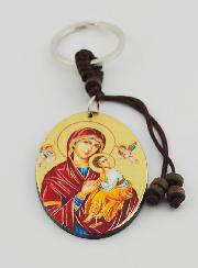 Llavero Icono - Virgen del Perpetuo Socorro
