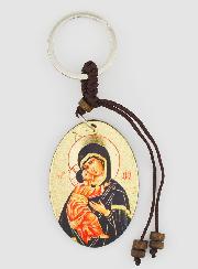 Llavero con icono - Virgen de Vladimir