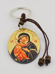 Llavero con icono - Virgen de Vladimir