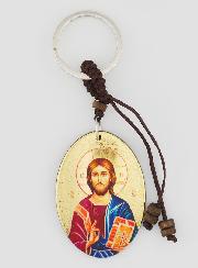 Porta-chaves Ícone - Cristo Pantocrator