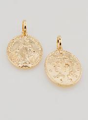 Medalla Milagrosa Chapada en Oro - 21 mm