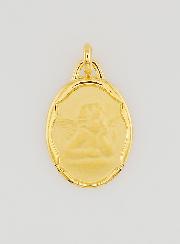 Medalha de Batismo Anjo da Guarda - 20mm