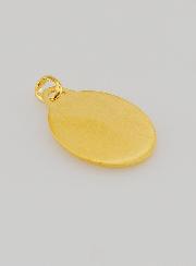 Medalla del Ángel de la Guarda en chapa de oro - 20 mm