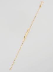 Pulseira Identidade Bebé Banhada a Ouro - 15cm