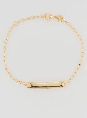 Pulseira Identidade Bebé Banhada a Ouro - 15cm