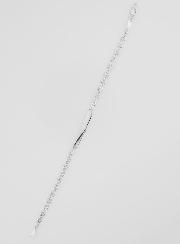 Pulseira Identidade em Prata Maciça - 18cm