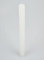 Vela Teñida en Masa 27 cm - Blanca