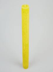 Vela Teñida en Masa 27 cm - Amarilla