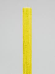 Vela Teñida en Masa 27 cm - Amarilla