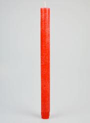 Vela Teñida en Masa 27 cm - Rojo Rosáceo