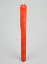 Vela Teñida en Masa 27 cm - Rojo Rosáceo