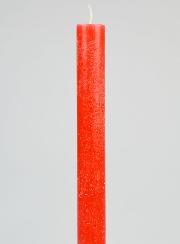 Vela Teñida en Masa 27 cm - Rojo Rosáceo