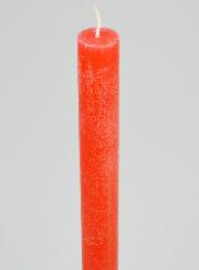 Vela Teñida en Masa 27 cm - Rojo Rosáceo
