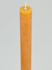 Vela Teñida en Masa 27 cm - Marrón