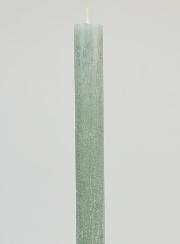Vela Teñida en Masa 27 cm - Verde Jade