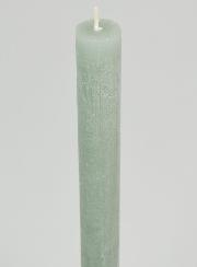 Vela Teñida en Masa 27 cm - Verde Jade