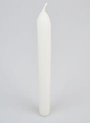 Vela Teñida en Masa 24 cm - Blanco