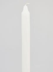 Vela Teñida en Masa 29 cm - Blanco