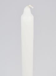 Vela Teñida en Masa 29 cm - Blanco