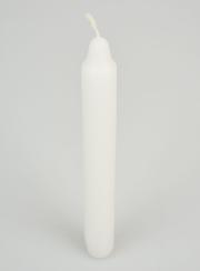Vela Teñida en Masa 18 cm - Blanco