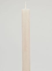 Vela Tingida Massa 27 cm – Cinzento Areia