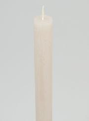 Vela Tingida Massa 27 cm – Cinzento Areia