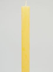 Vela Teñida en Masa 27 cm - Beige Avena